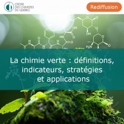 La chimie verte : définitions, indicateurs, stratégies et applications